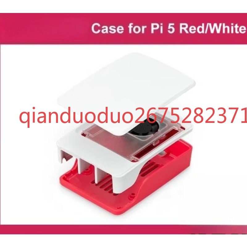 Raspberry Pi 5 - Oryginalne, oficjalne etui PI-CASE z wentylatorem,