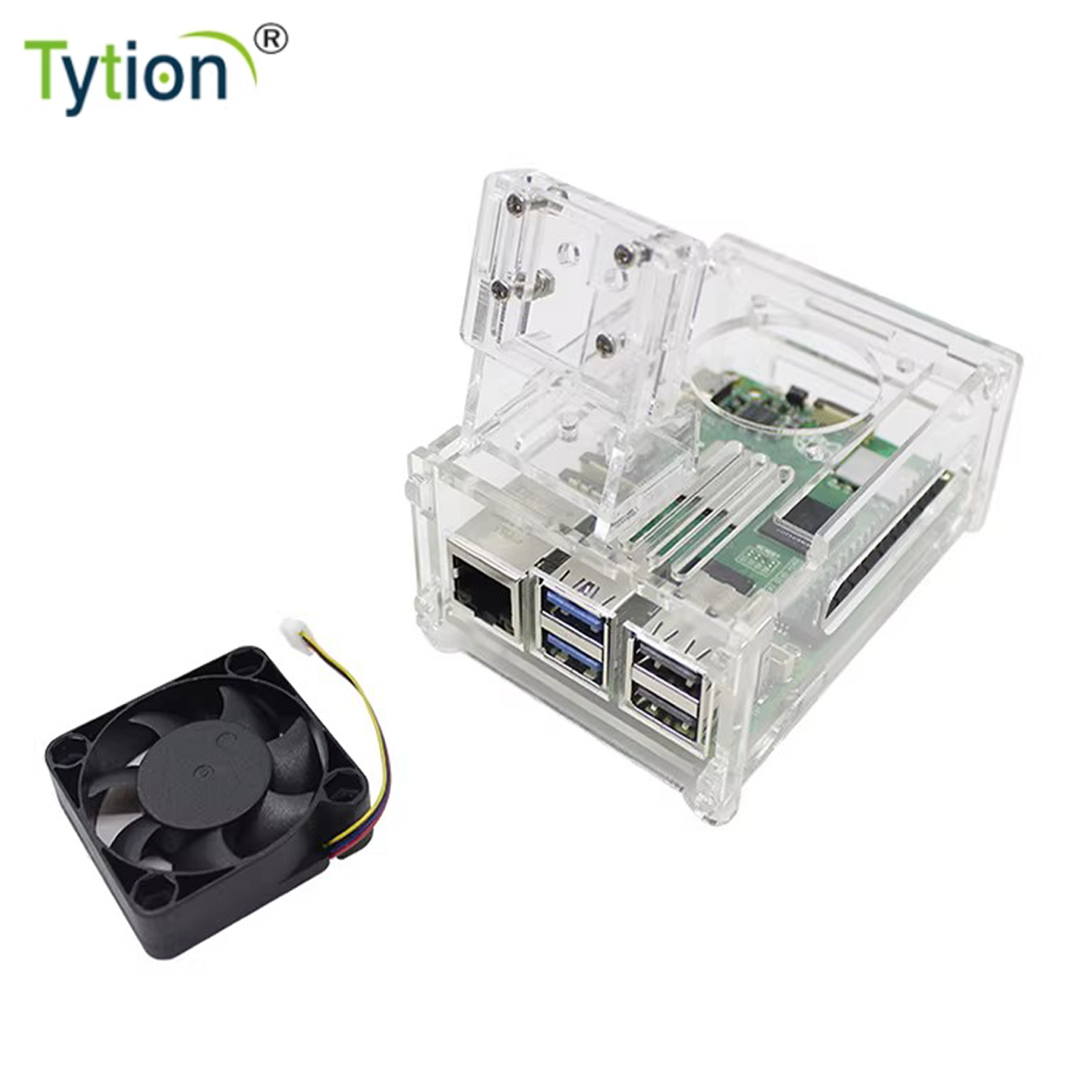 Pi Power Supply - Obudowa akrylowa Raspberry Pi 5 z
