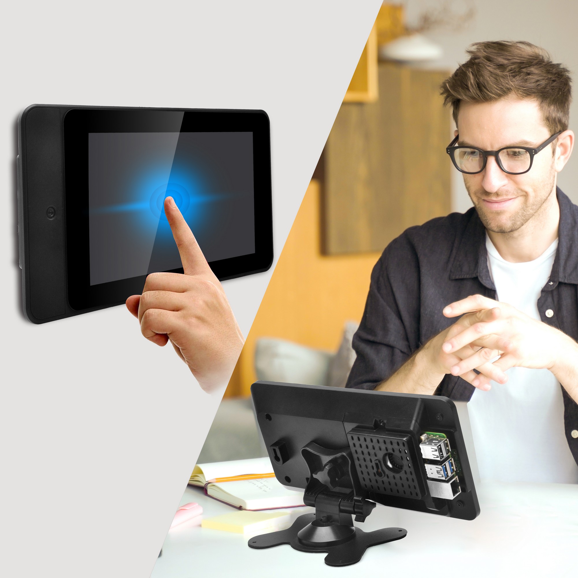 Obudowa OSOYOO PiStudio z 7-ca – Pi 4 Case recenzja i cena