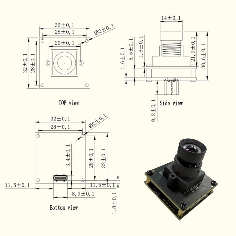 Moduł kamery przemysłowej HD 8 – Pi Camera Module recenzja i cena