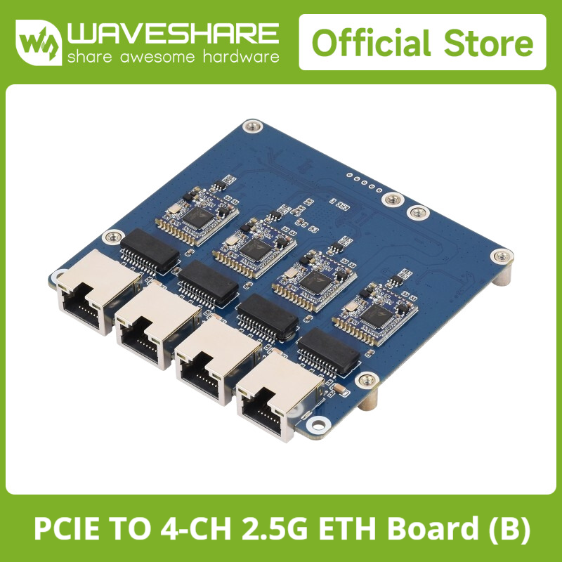 Karta Waveshare PCIe TO 4-Ch G – Raspberry Pi 4 recenzja i cena