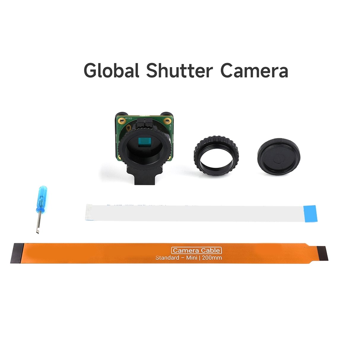 AU47 - Kamera z globalnym zamk – Raspberry Pi Global Shutter Camera Imx296 recenzja i cena