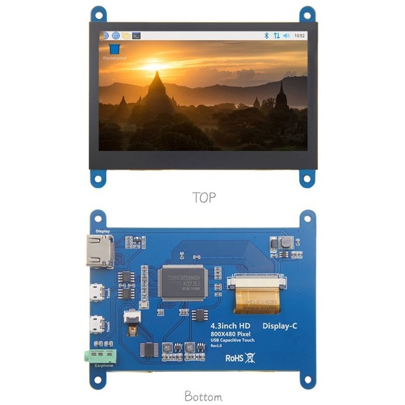 Nowy, pojemnościowy ekran doty – Pi Zero recenzja i cena