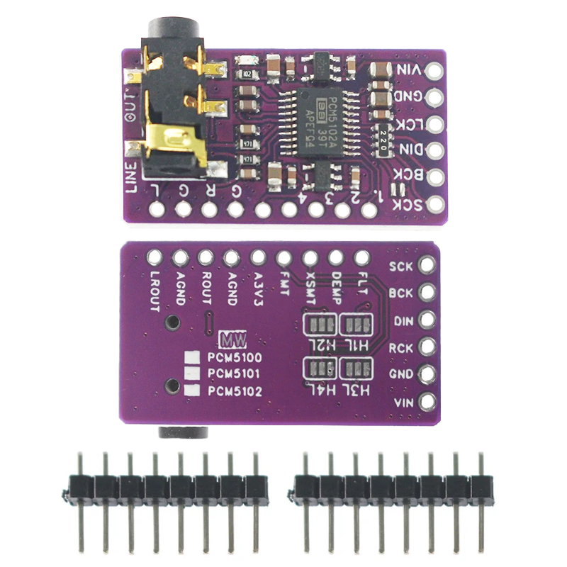 1/5 szt. GY-PCM5102 Interfejs  – Raspberry Pi Kit recenzja i cena