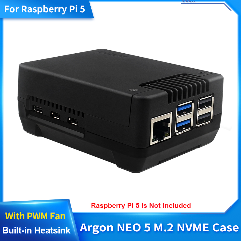 Obudowa Argon NEO 5 M.2 NVME P – Pi Power Supply recenzja i cena