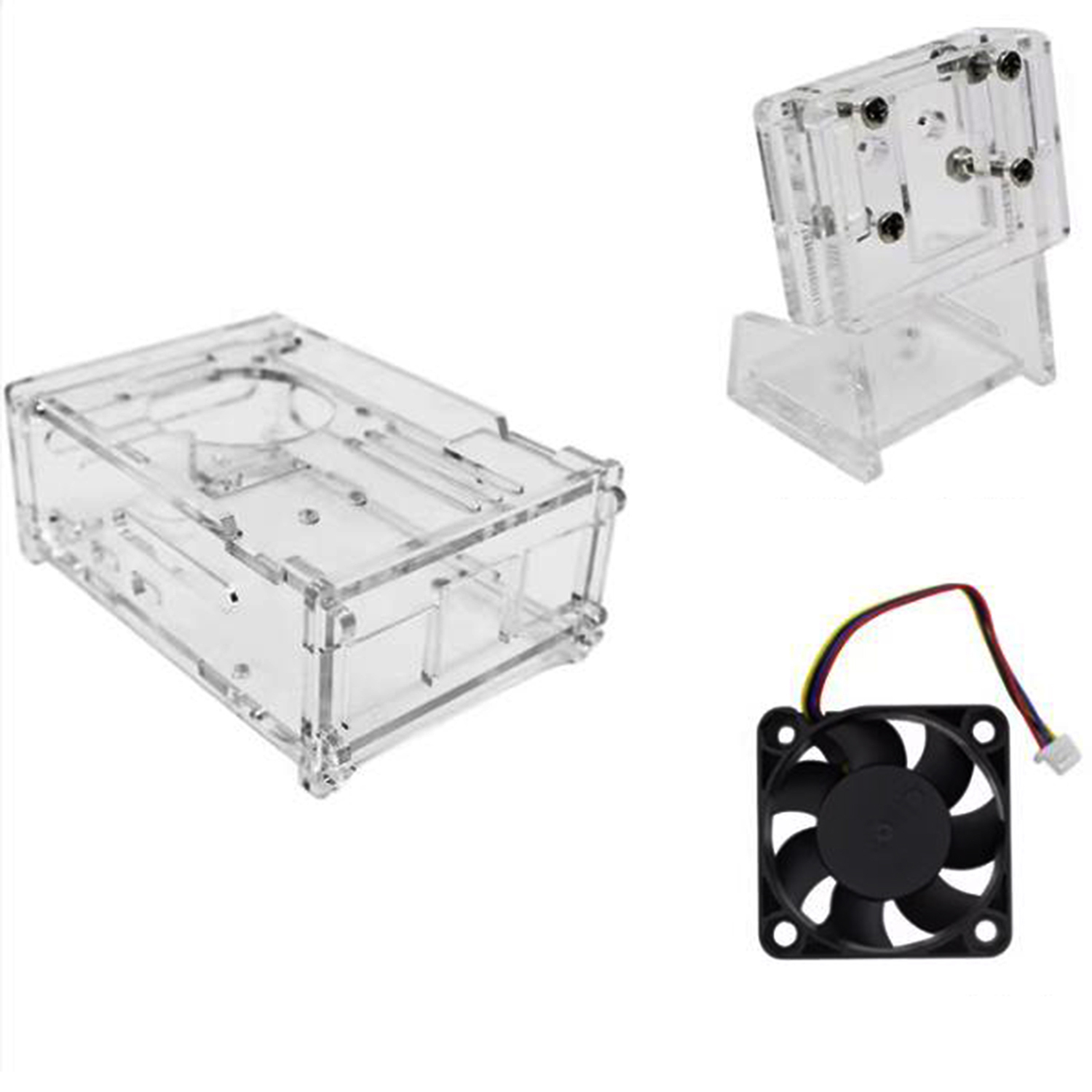 Obudowa akrylowa Raspberry Pi  – Pi Power Supply recenzja i cena